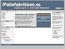 Tablet Screenshot of pallefabrikken.as