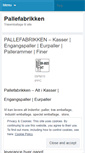Mobile Screenshot of pallefabrikken.dk